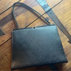 Vintage Theodor of California Elegant Black Handbag 60’s/70’s